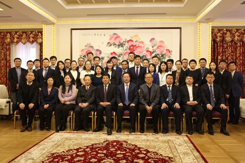 中国驻俄大使李辉到格林伍德调研